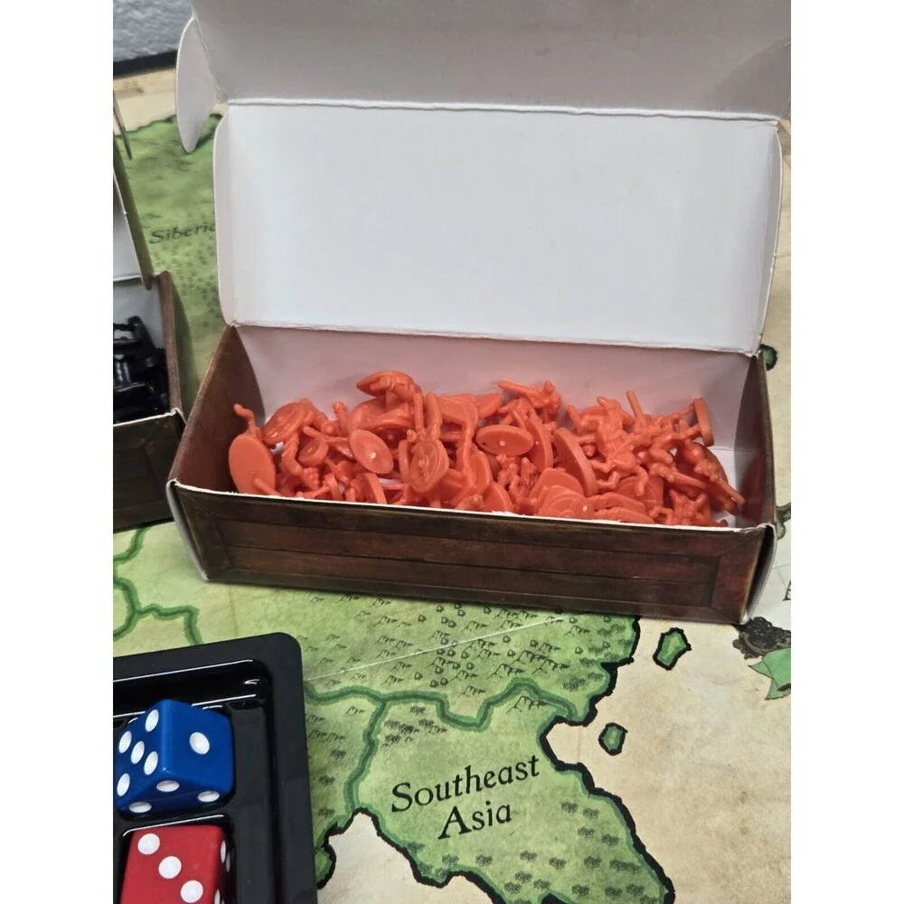 Risk The Game of Strategic Conquest Board Game Hasbro 2015 Modern Complete